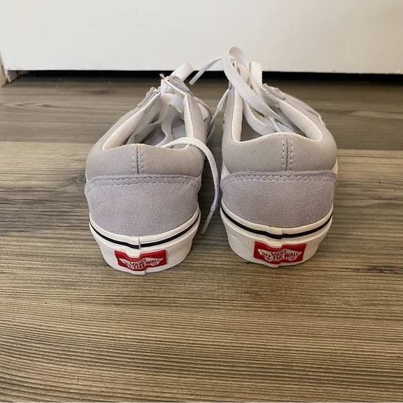 VANS Old Skool SKATE SHOES Gray White Unisex - Picture 7 of 9